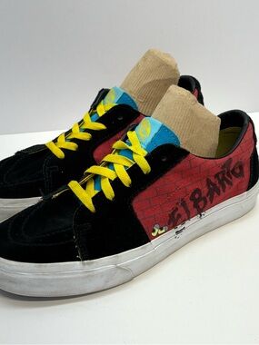 Vans X The Simpsons El Barto Sk8 Low Mens Size US 9 Rare Shoes